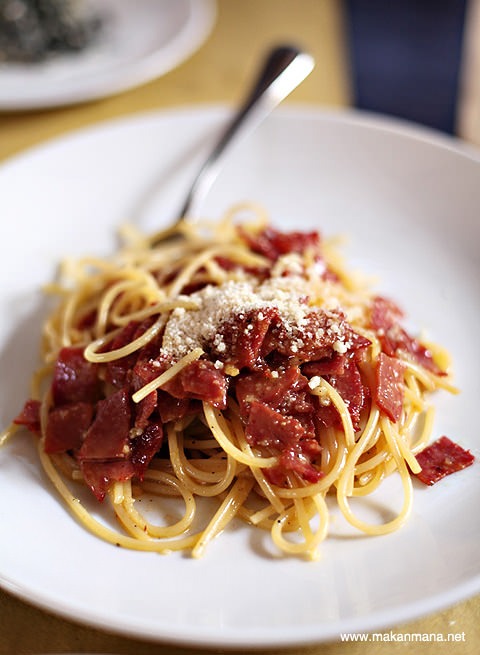 Spaghetti Carbonara Rivisitata