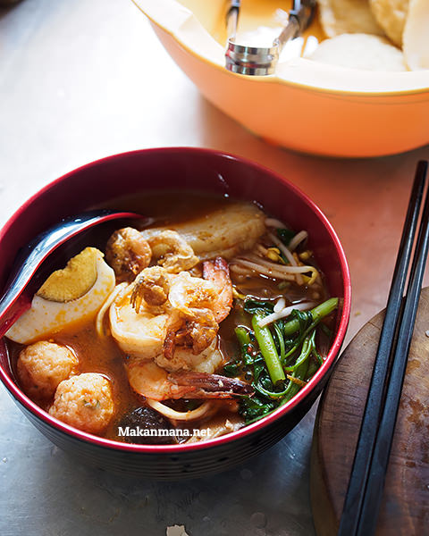 Mie udang garing, jalan Gandhi (Closed)