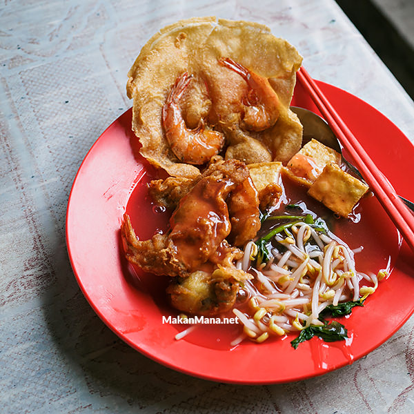 Tau Kua He Chi & Sate Kacang porky Gang Bakul, Sunggal