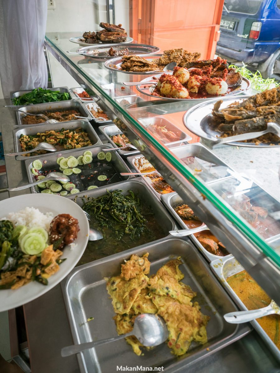 Rumah Makan Bukit Barisan Dalam, hidangan Economy Rice