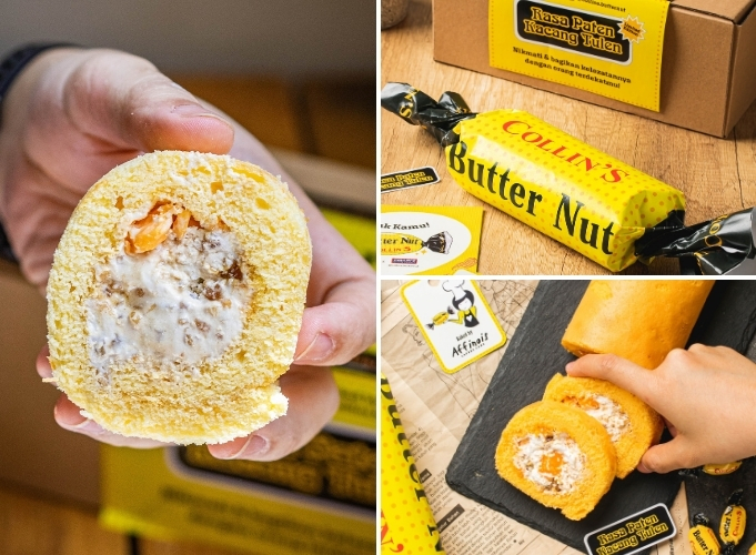 Affinois X Butternut Collins Launching Bolu Gulung Bareng!