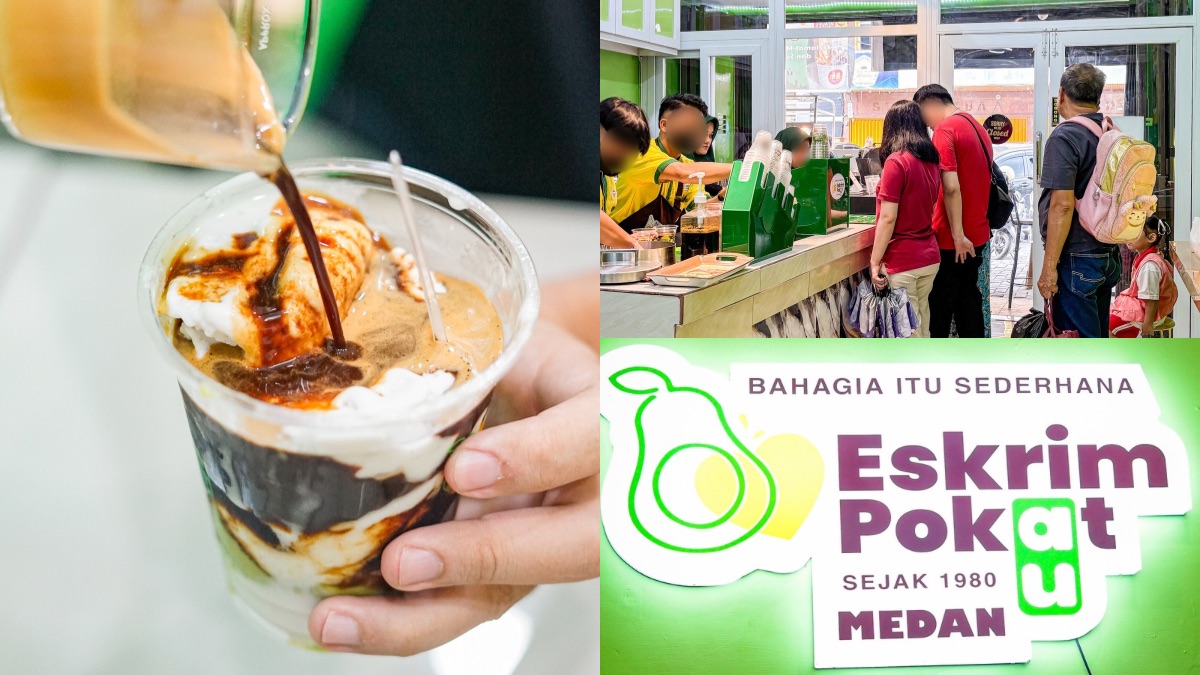 Es Krim Pokat AU, Kuliner Legend Asal Tebing Tinggi Akhirnya Hadir di Medan!